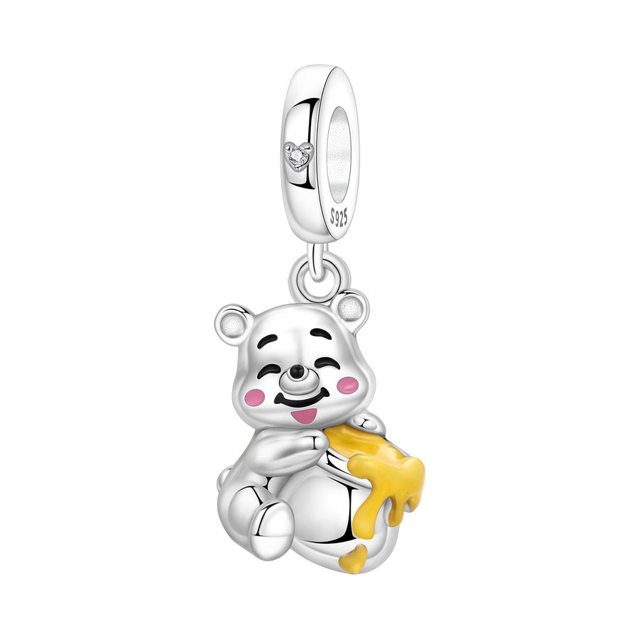Playful Sloth and Koala Beaded Tennis Bracelet