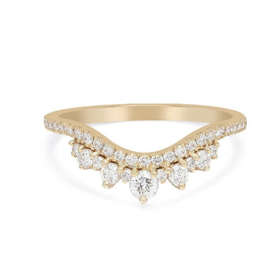 Luxury Ruby Couple Rings for Women - Elegant Stacking Rings