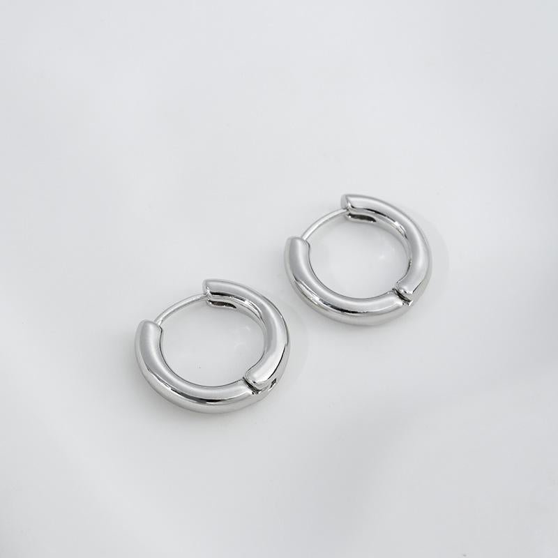 Unique Round Oval Lava-shaped Earrings for Trendy Style