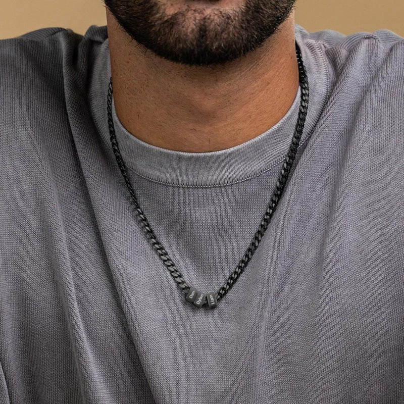 Adjustable Cuban Chain Pendant Necklace for Stylish Looks