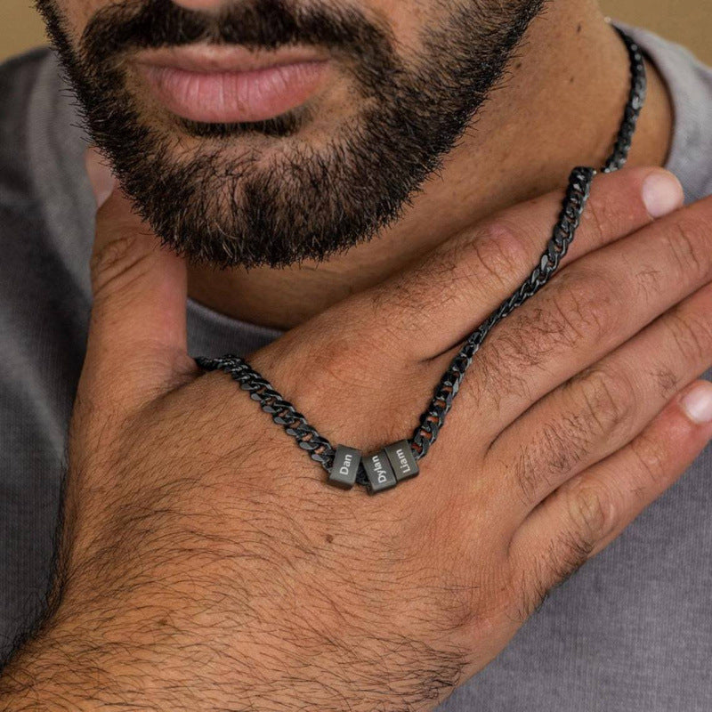 Adjustable Cuban Chain Pendant Necklace for Stylish Looks