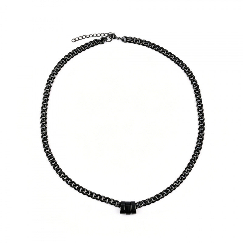 Adjustable Cuban Chain Pendant Necklace for Stylish Looks