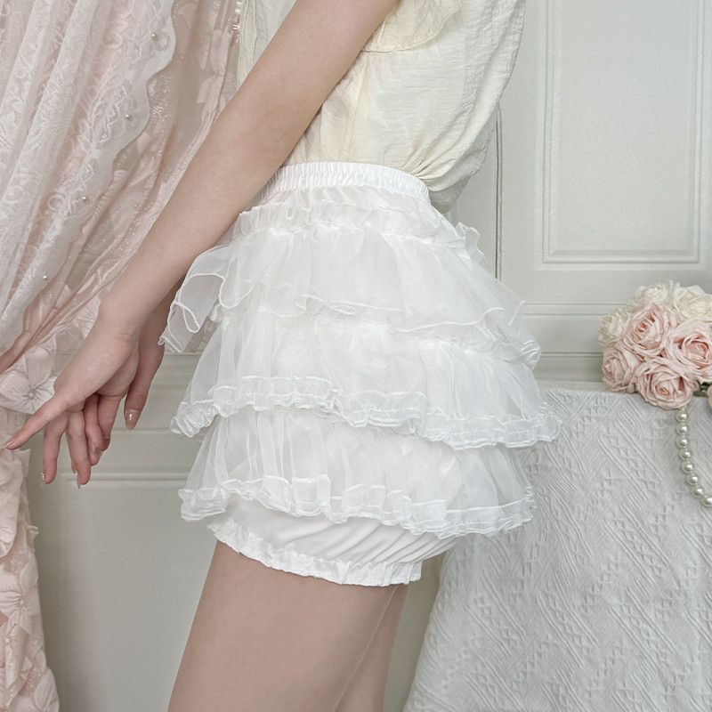 Stylish Anti-exposure Multi-layered Maxi Skirt for Women