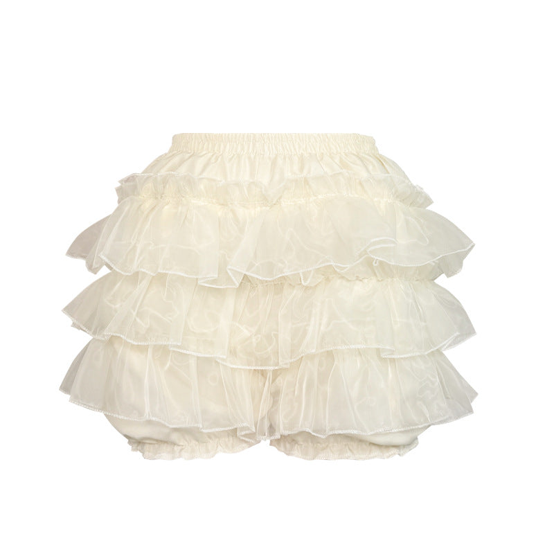 Stylish Anti-exposure Multi-layered Maxi Skirt for Women