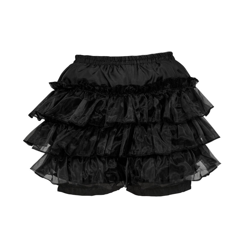 Stylish Anti-exposure Multi-layered Maxi Skirt for Women