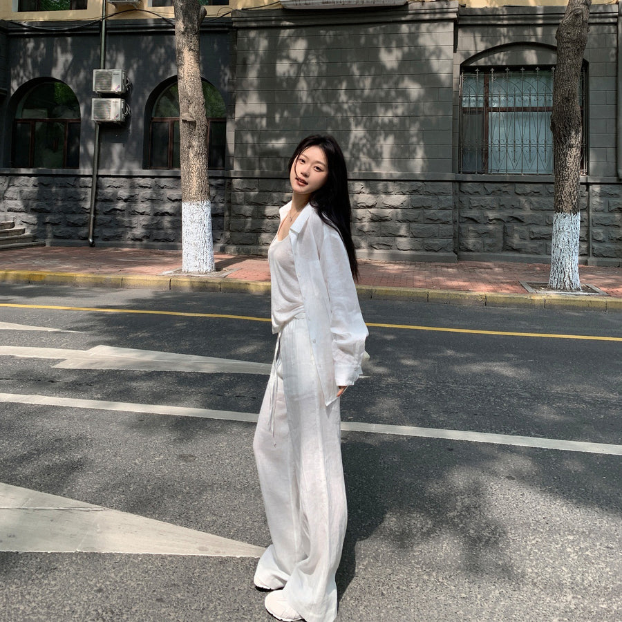 Long-Sleeve Blouse for Women - Summer Style Essential