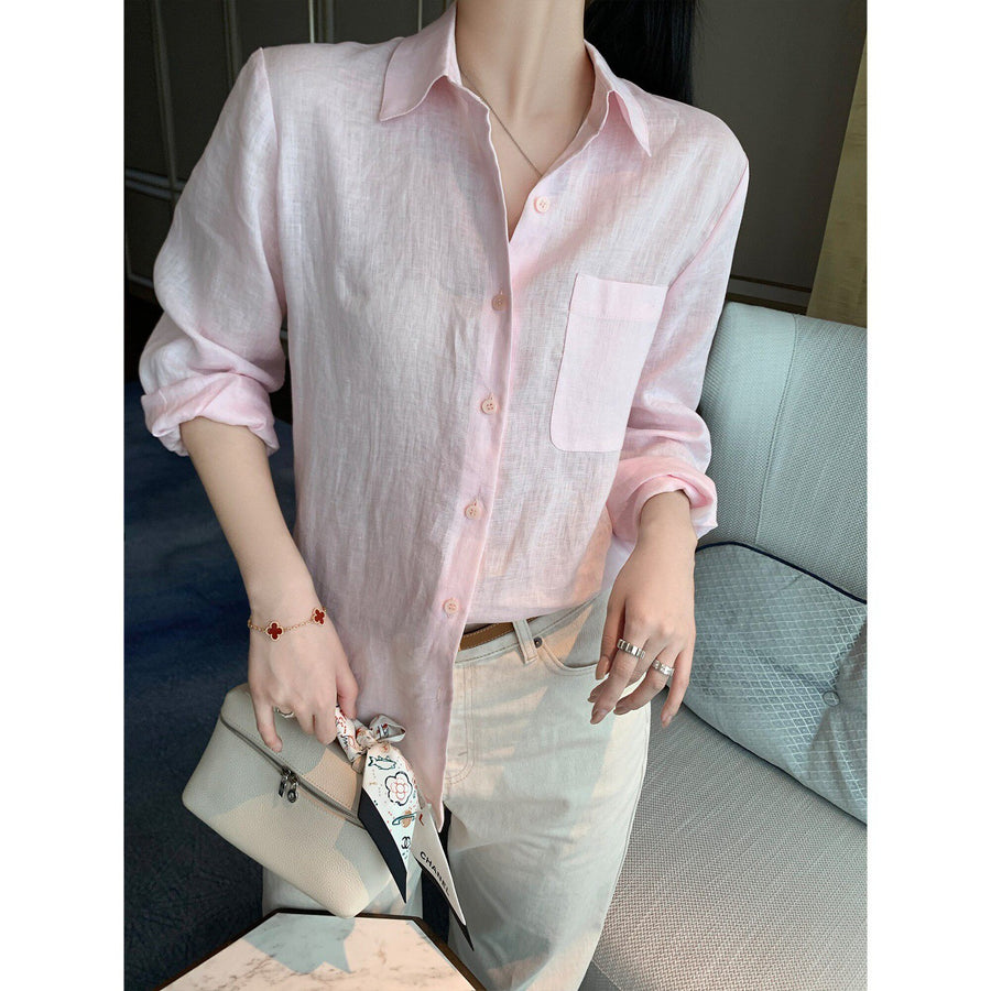 Long-Sleeve Blouse for Women - Summer Style Essential