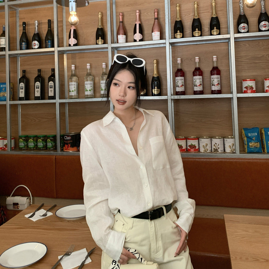 Long-Sleeve Blouse for Women - Summer Style Essential