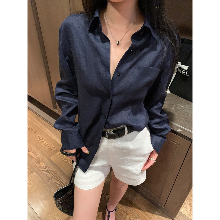 Long-Sleeve Blouse for Women - Summer Style Essential