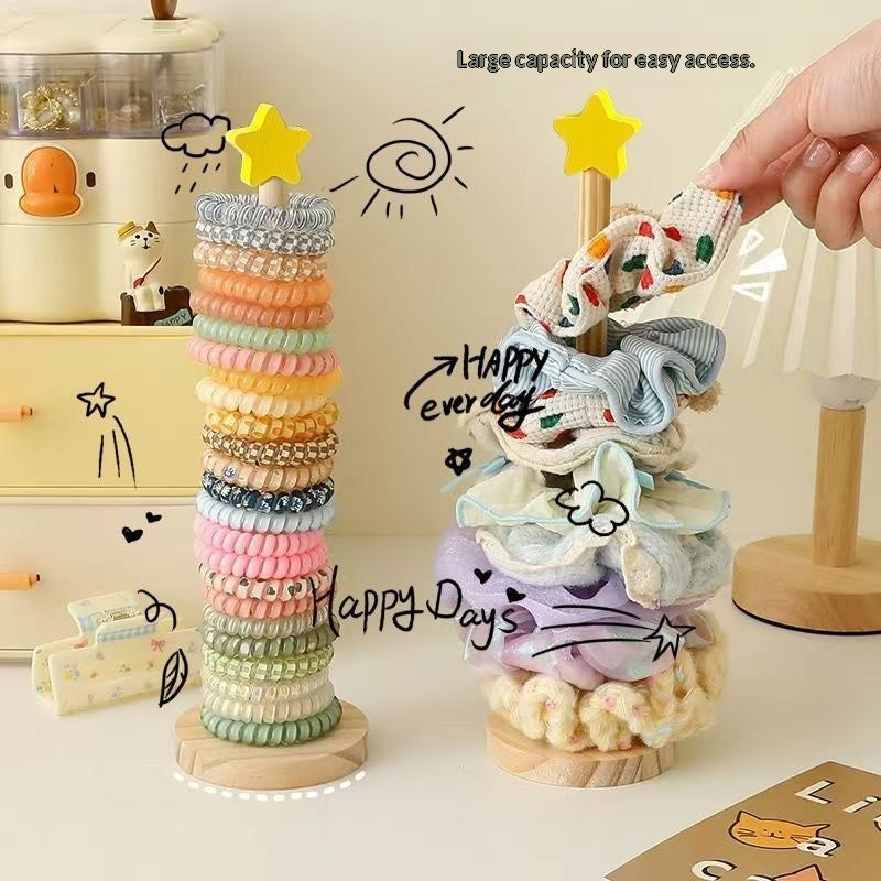 Creative Hair Tie Storage Rack - Organize Hair Clips Easily