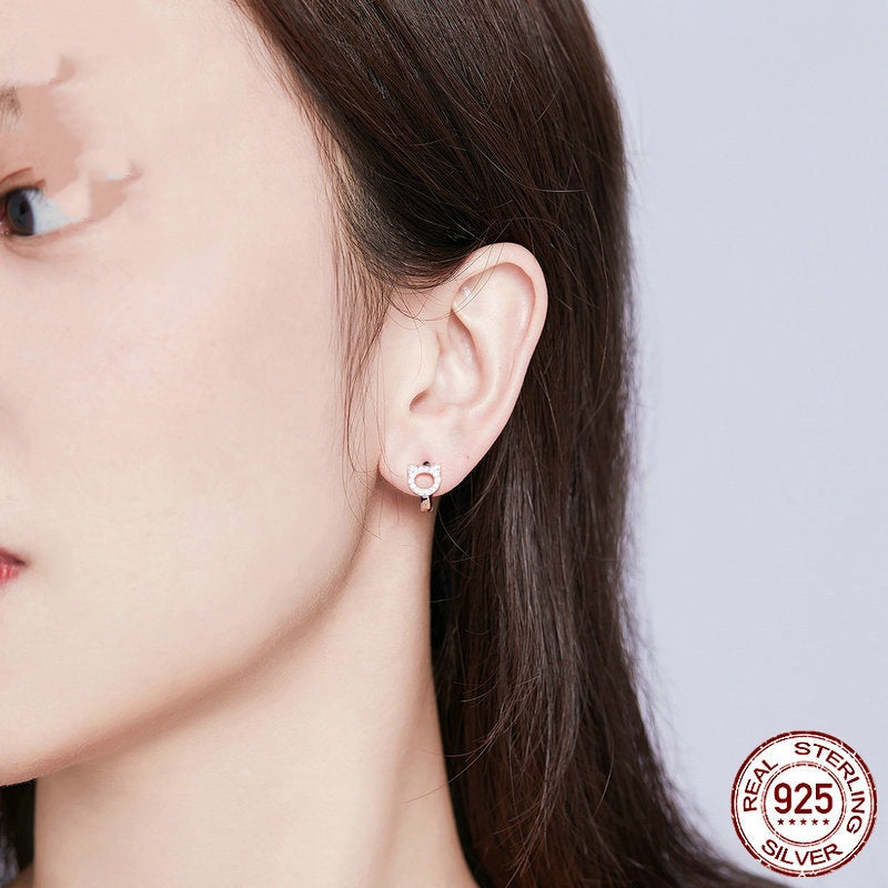 Sterling Silver Hoop Earrings S925 – Trendy Earrings for You