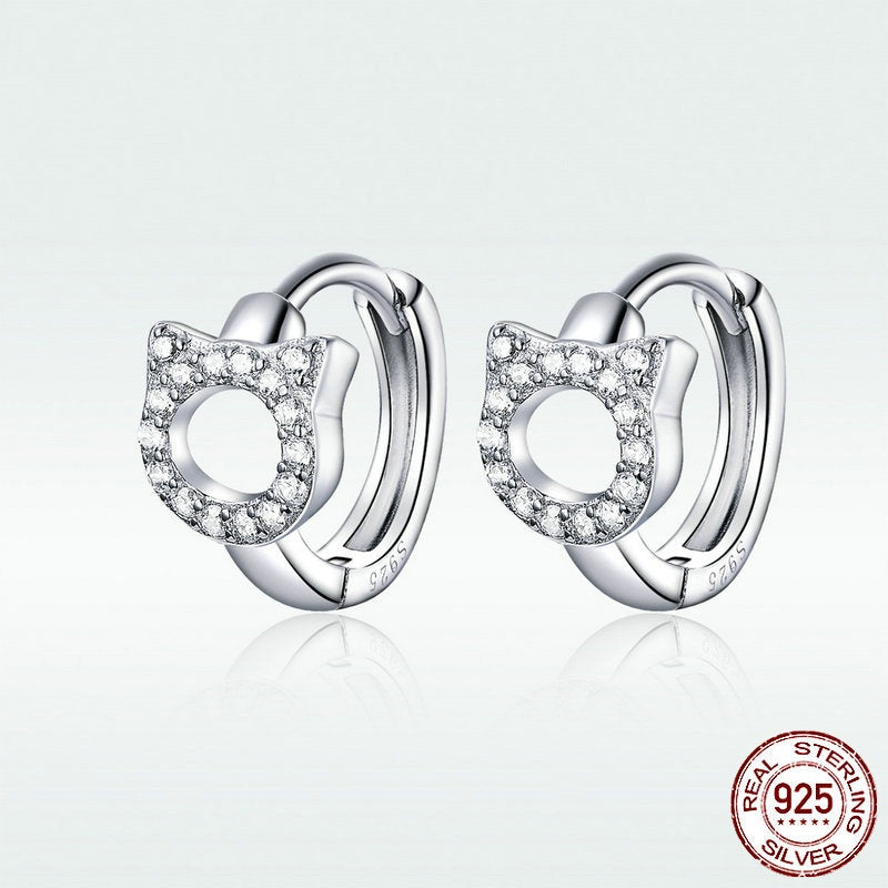 Sterling Silver Hoop Earrings S925 – Trendy Earrings for You