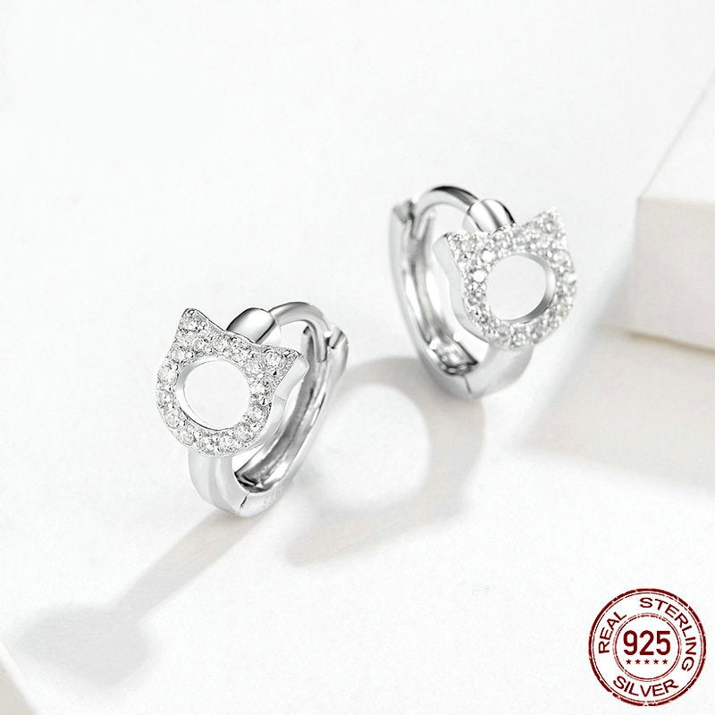 Sterling Silver Hoop Earrings S925 – Trendy Earrings for You