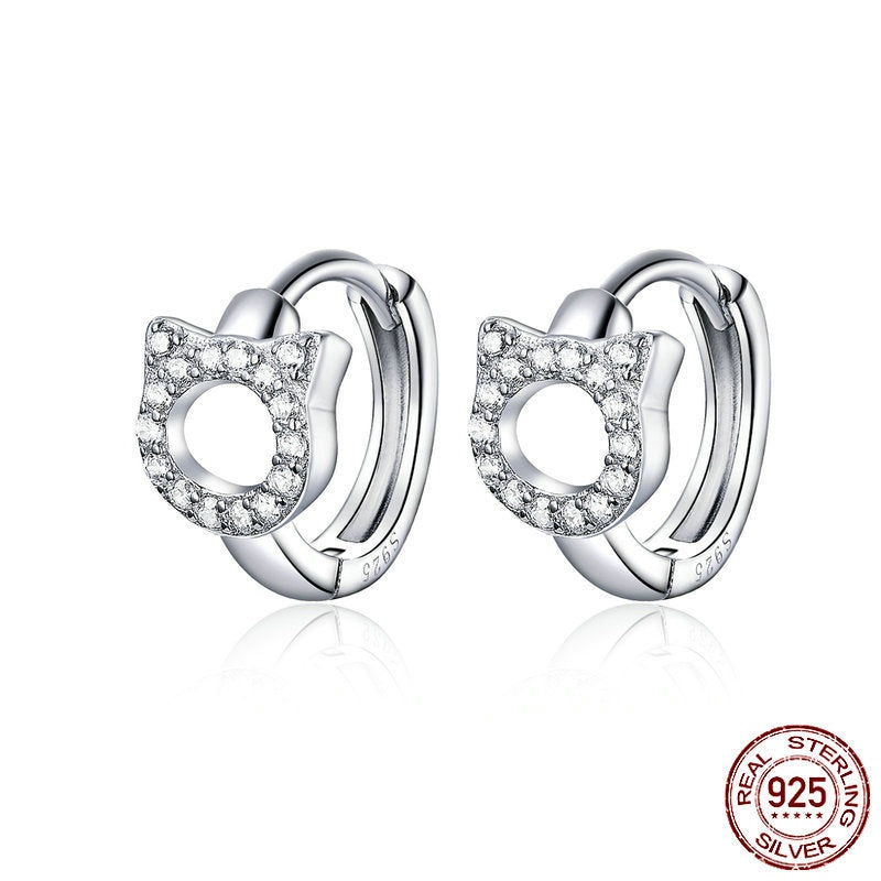 Sterling Silver Hoop Earrings S925 – Trendy Earrings for You