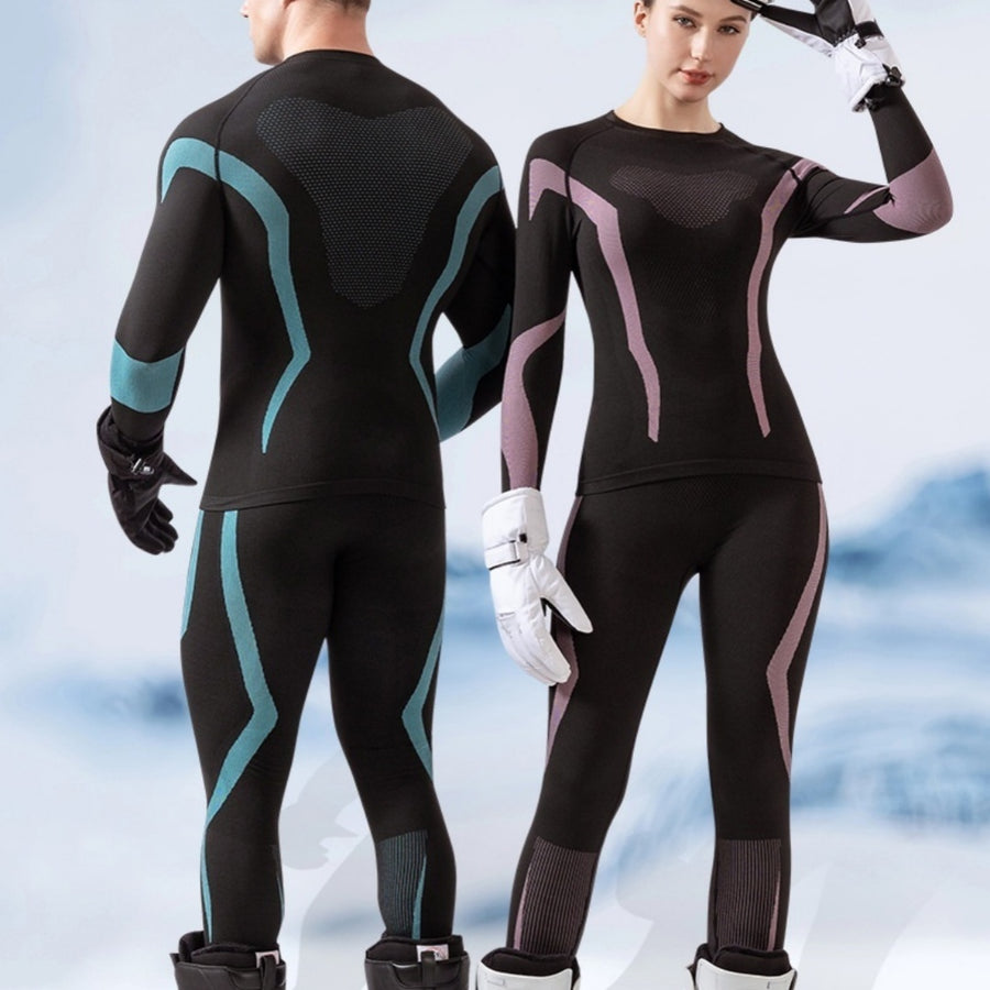 FallWinter Quick Dry Skiing Parent Child Lounge Set