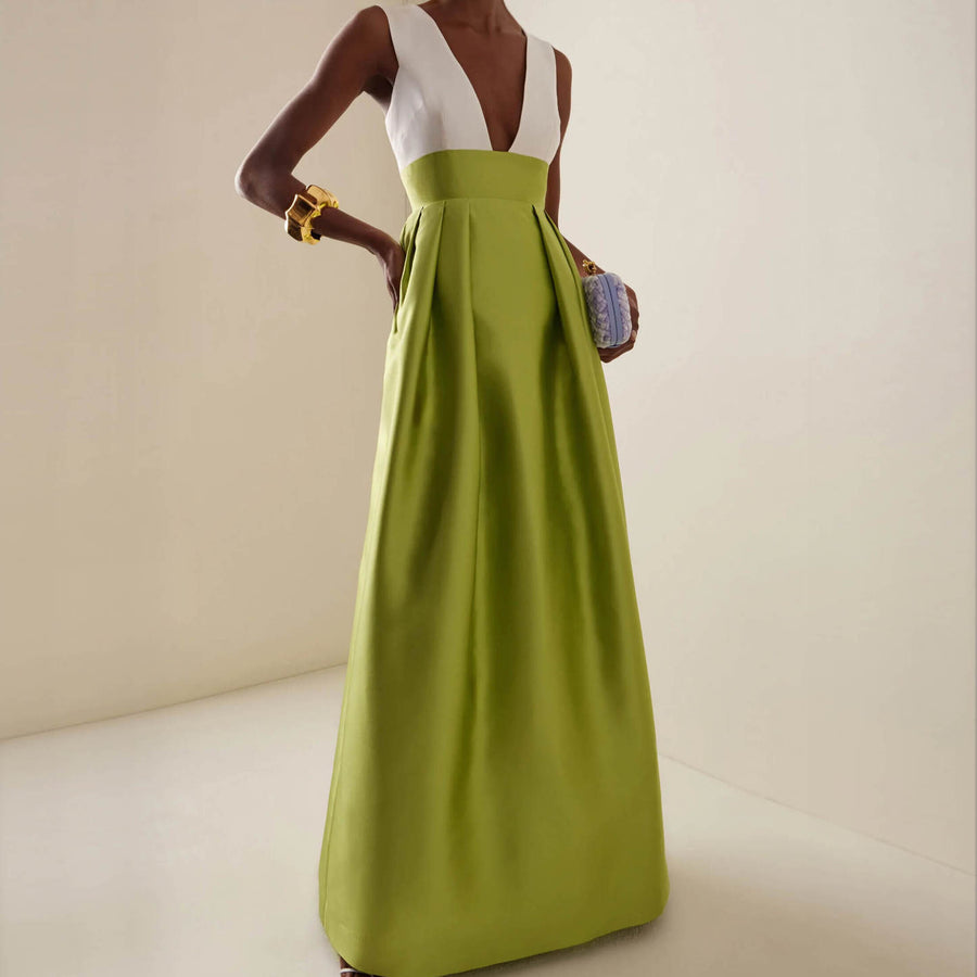 Womens Minimalist Casual Long-length Dress for Everyday Style