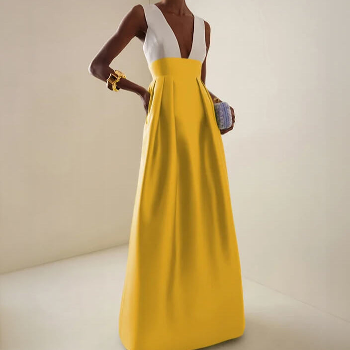 Womens Minimalist Casual Long-length Dress for Everyday Style