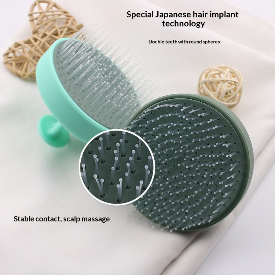 Cross-border High-and-low-tooth Hair-washing Comb for Wet & Dry Use