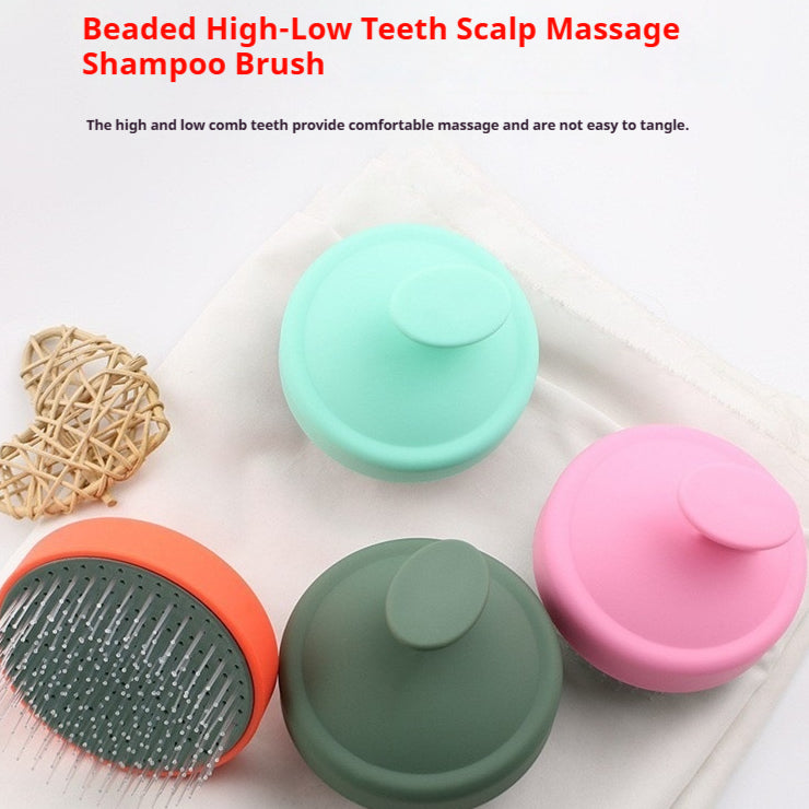 Cross-border High-and-low-tooth Hair-washing Comb for Wet & Dry Use