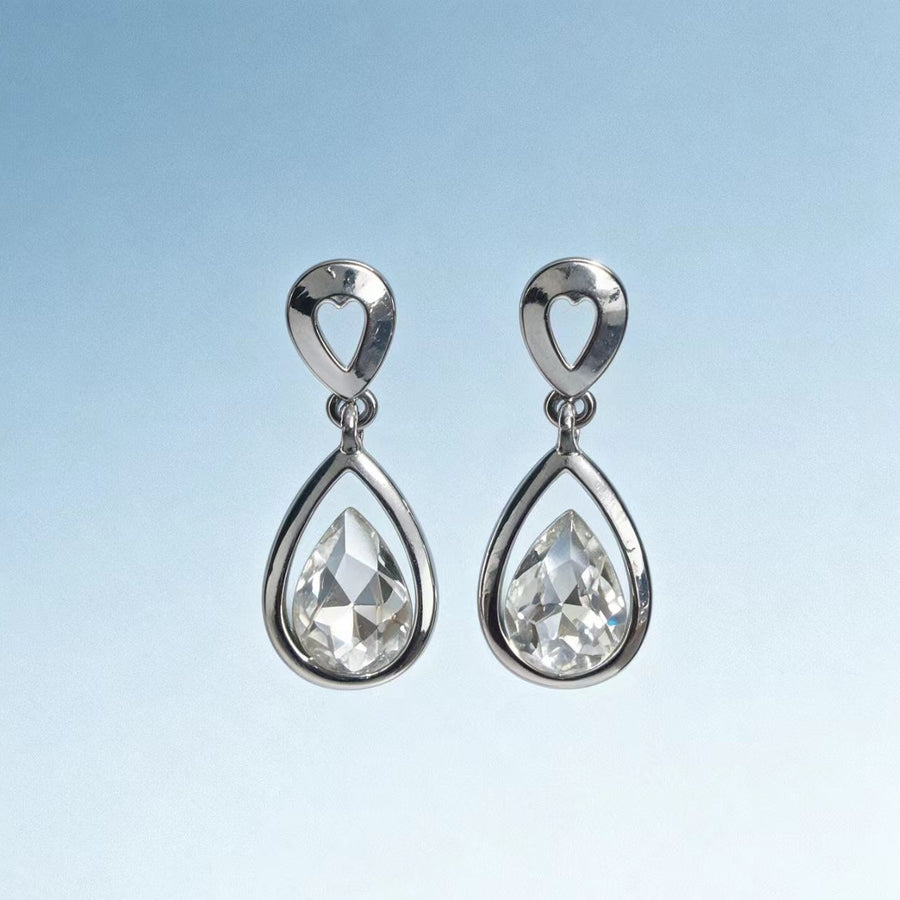 Midi-style Light-luxury Water-drop Earrings for Women
