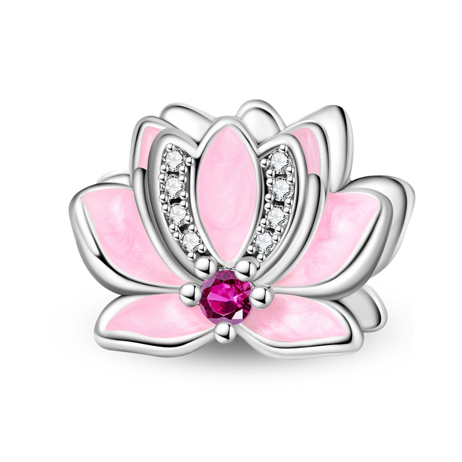 Lotus DIY Bracelet Accessories with Lily Of The Valley Clasp