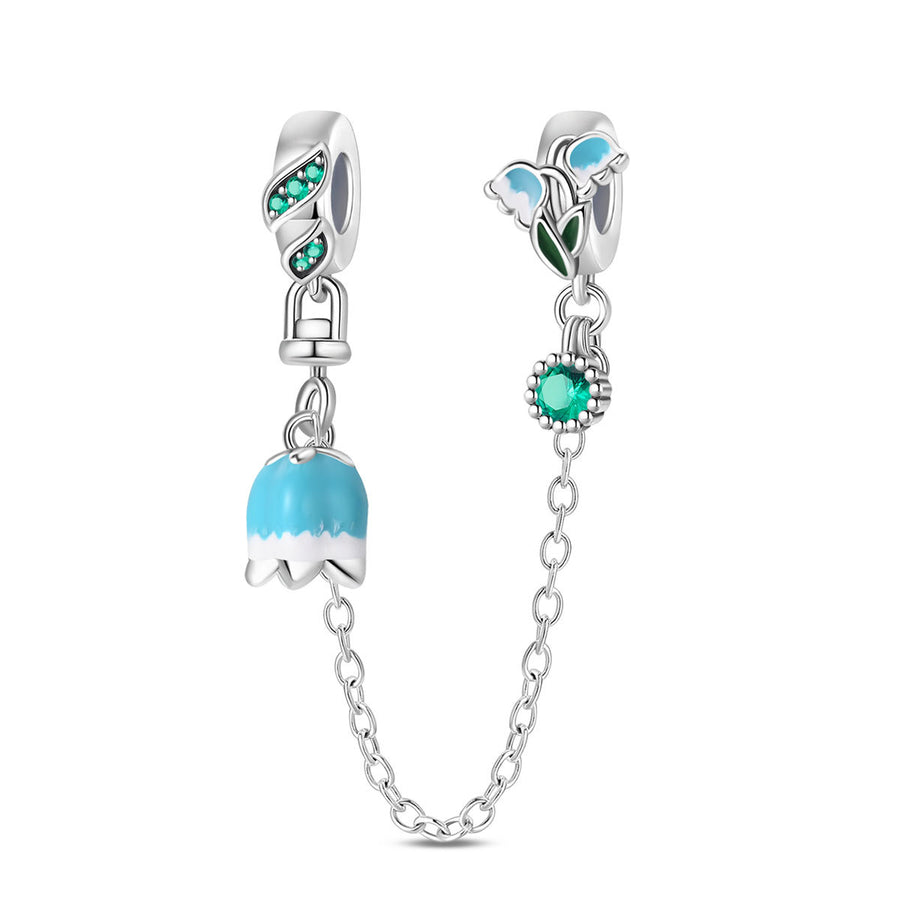 Lotus DIY Bracelet Accessories with Lily Of The Valley Clasp
