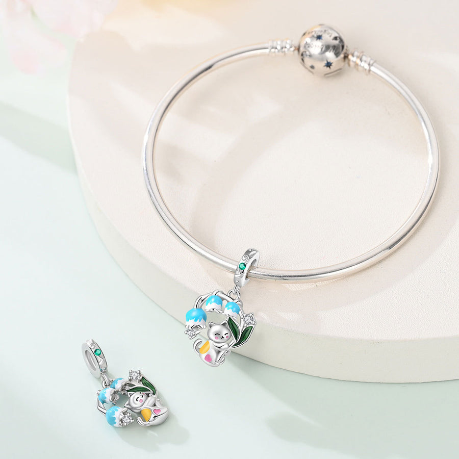 Lotus DIY Bracelet Accessories with Lily Of The Valley Clasp