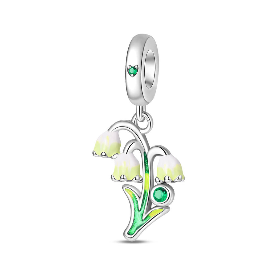 Lotus DIY Bracelet Accessories with Lily Of The Valley Clasp