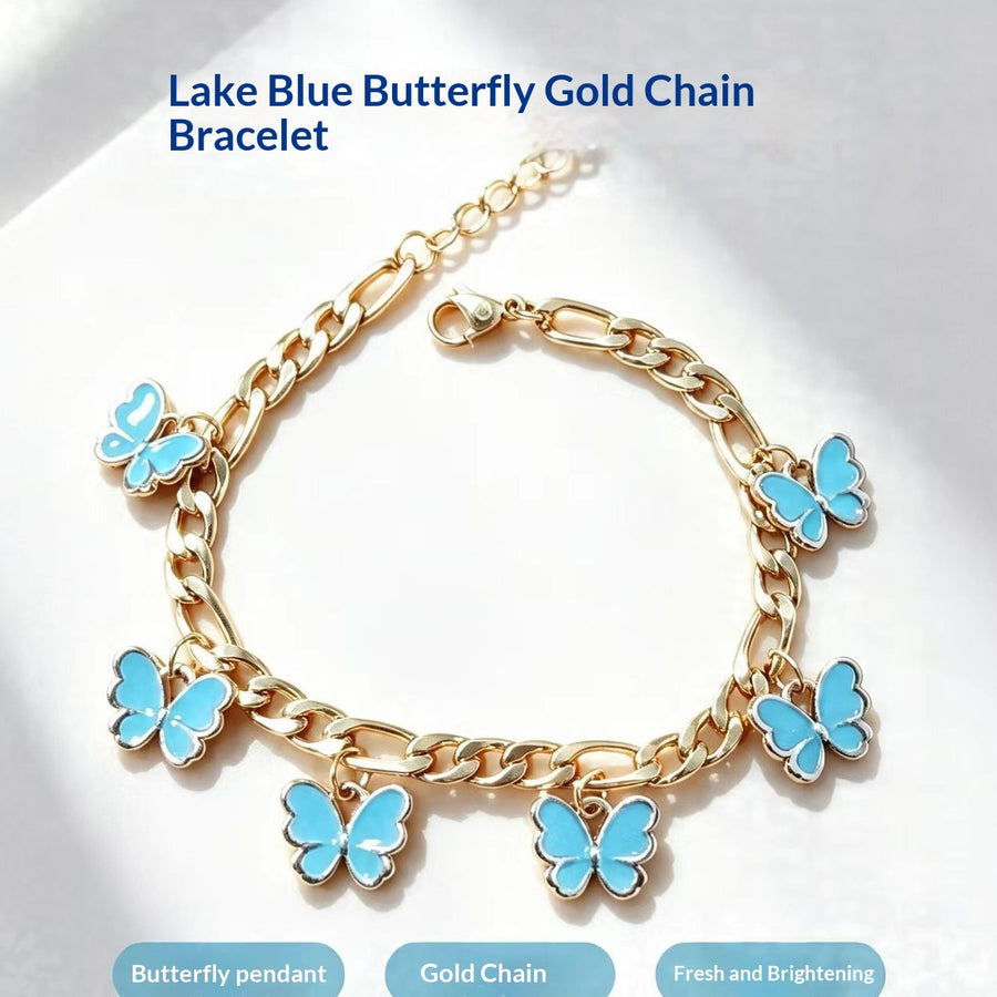 Niche Designer Inspired Butterfly Series Womens Pendant Bracelet
