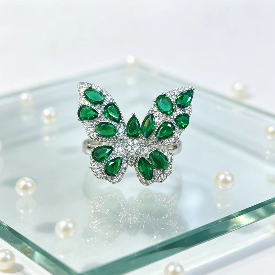 Retro Butterfly Ring - French Style Light Luxury Fashion