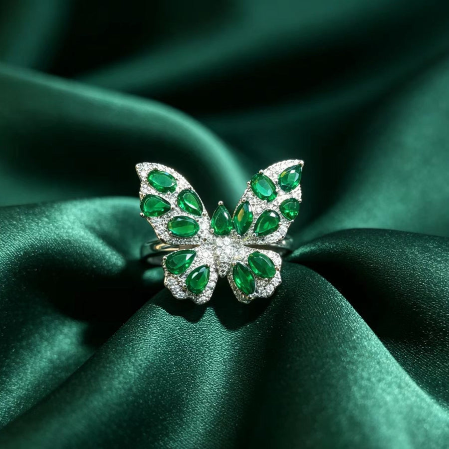 Retro Butterfly Ring - French Style Light Luxury Fashion