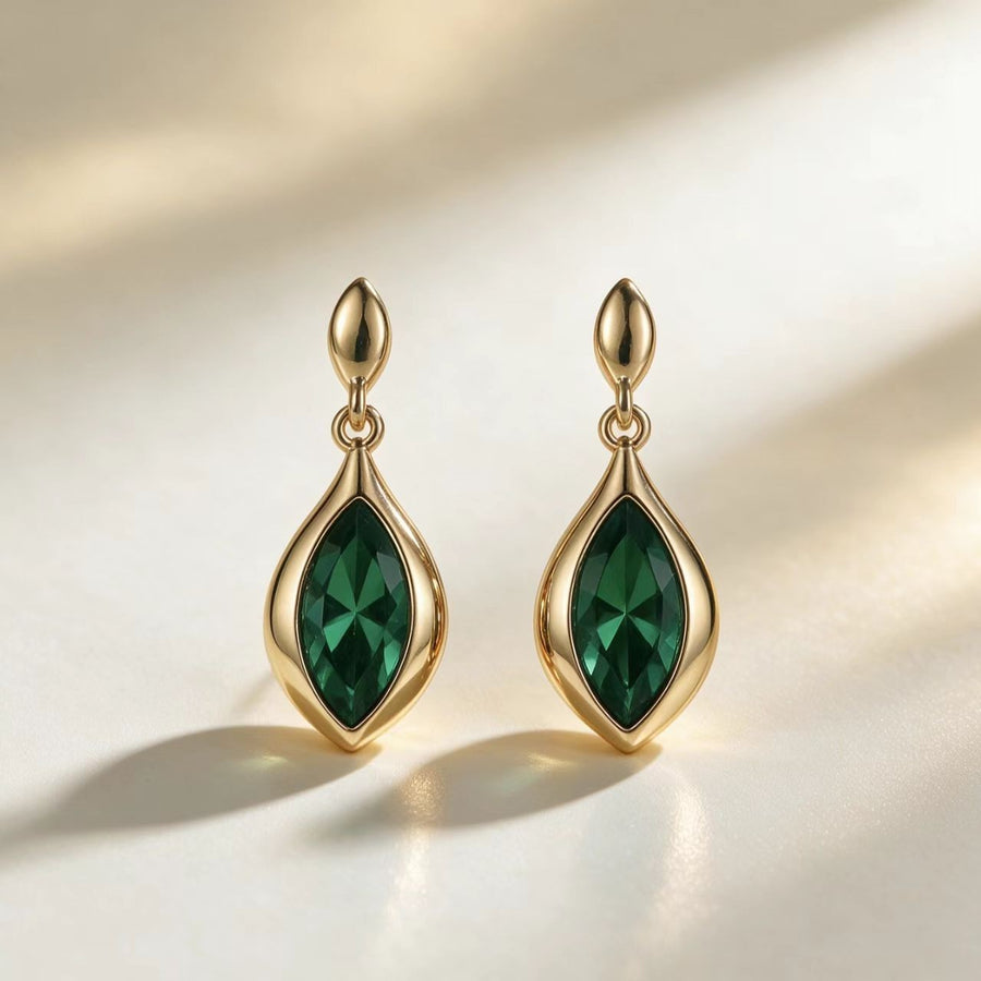 Stylish European and American Water Drop Earrings for Women