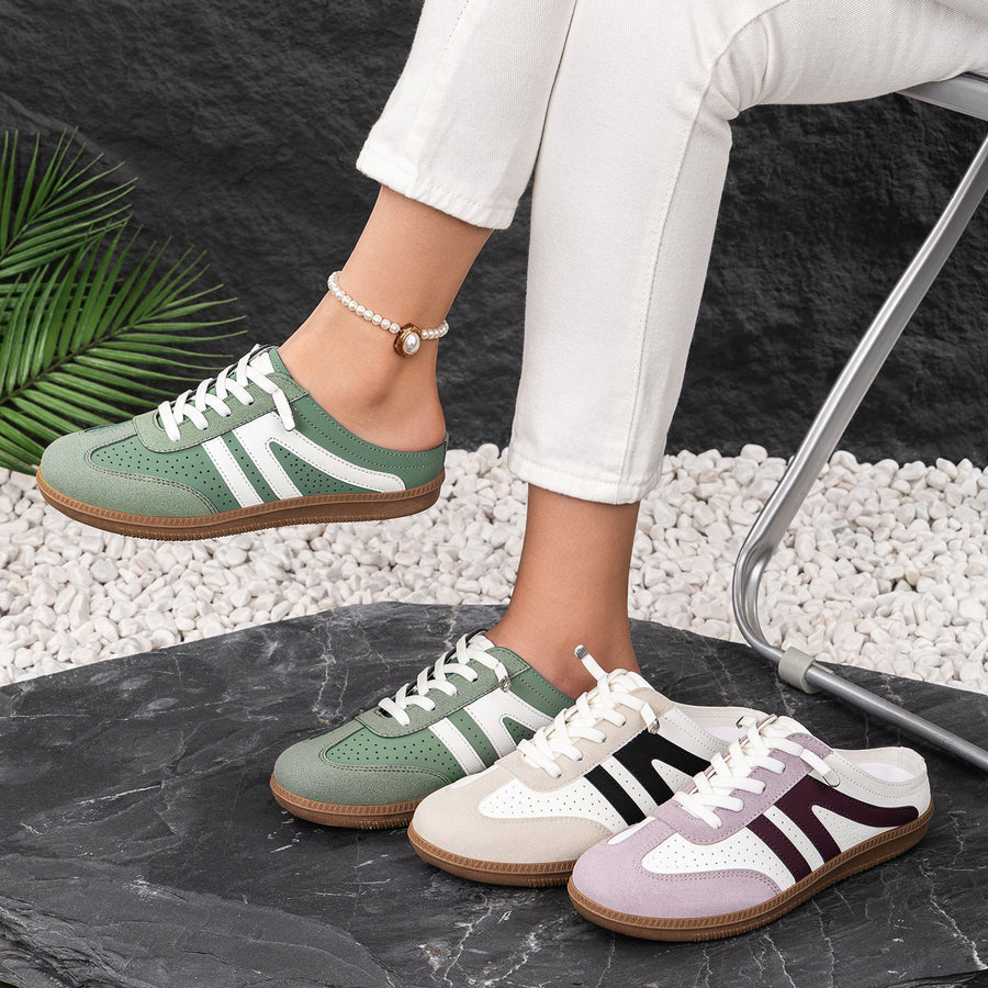 Casual Breathable Slip-on Half-slipper Sneakers for Women