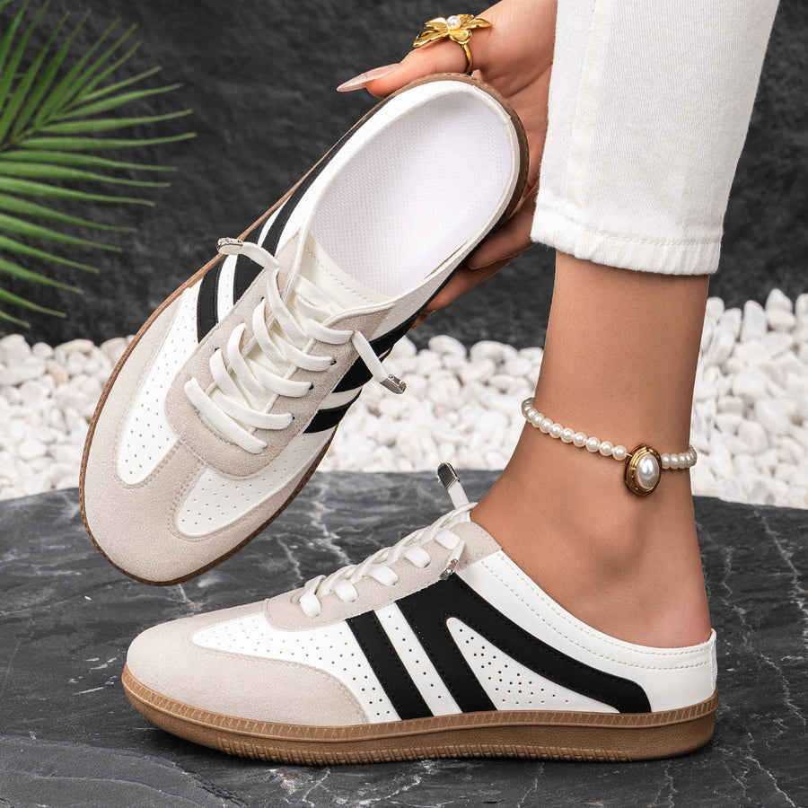 Casual Breathable Slip-on Half-slipper Sneakers for Women