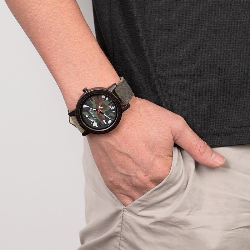 Wooden Watch R24 Quartz Decoration - Unique Style for You