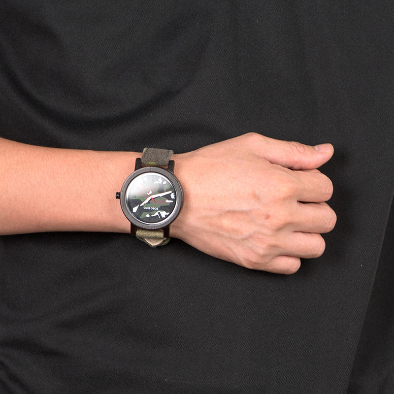 Wooden Watch R24 Quartz Decoration - Unique Style for You