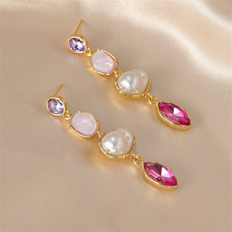 Long Personalized Delicate and Versatile Womens Earrings