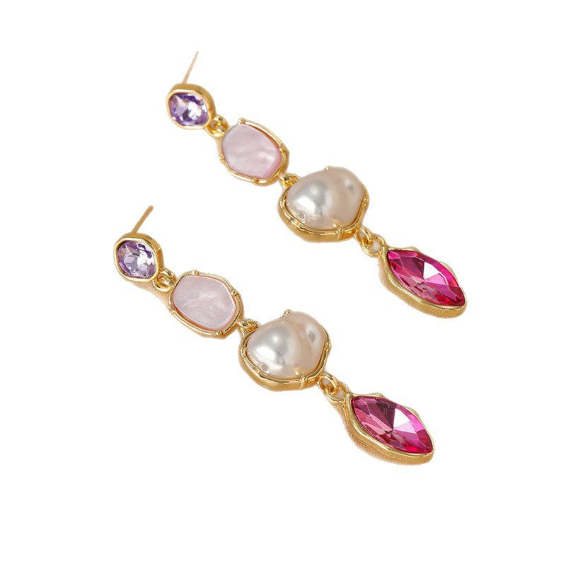Long Personalized Delicate and Versatile Womens Earrings