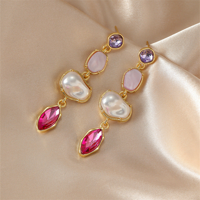 Long Personalized Delicate and Versatile Womens Earrings
