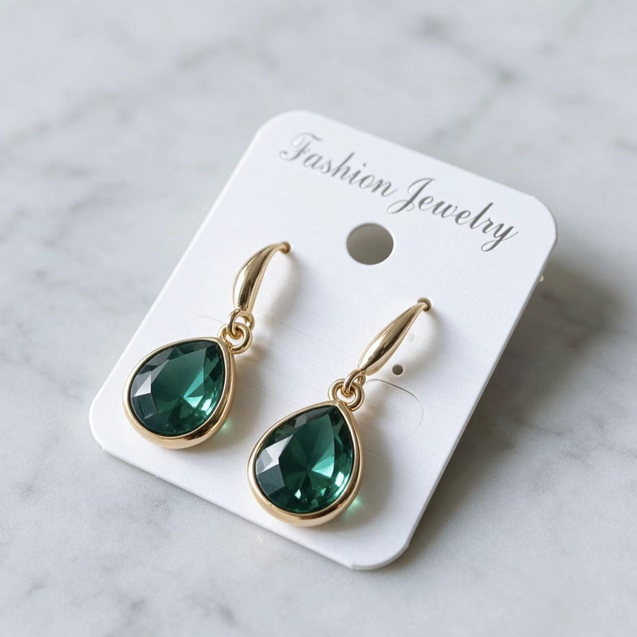 Crystal Earrings - Crystal-clear and Ultra-shimmering Beauty