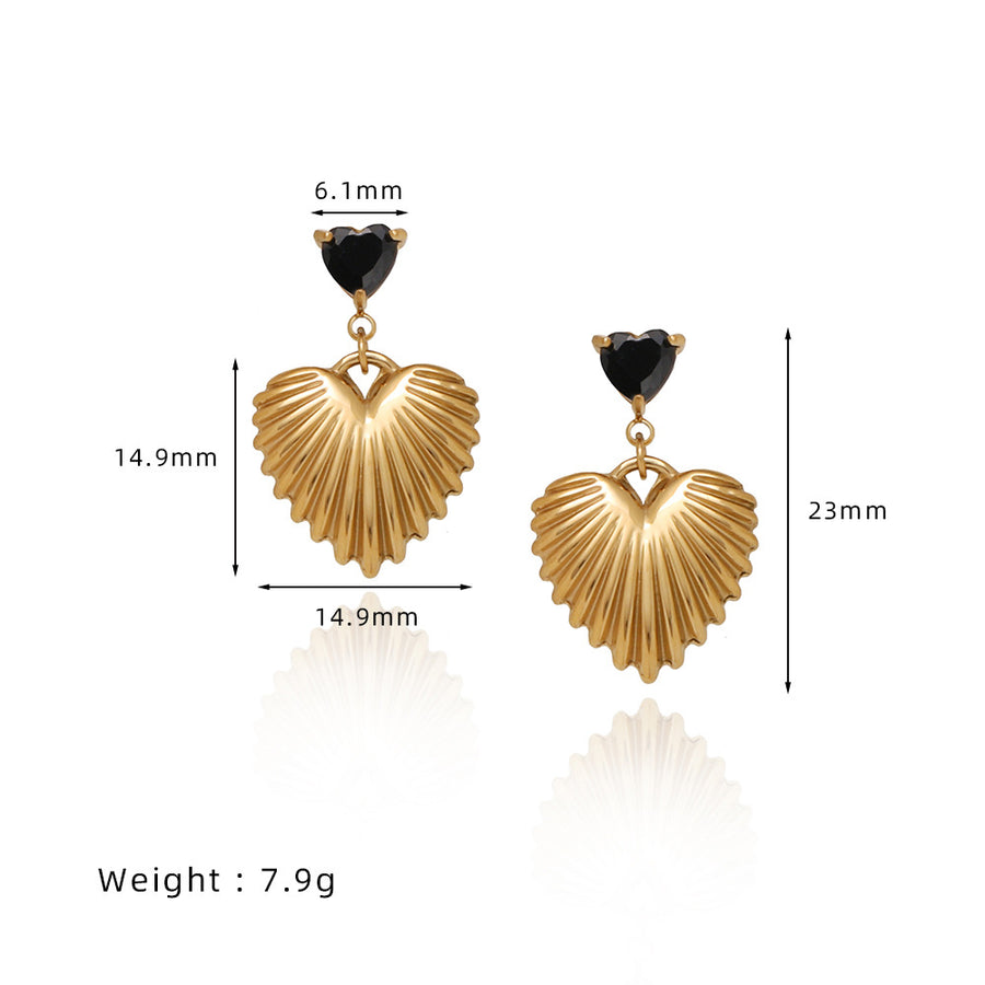 Love Claw Diamond-Encrusted 18K-Gold-Plated Earrings