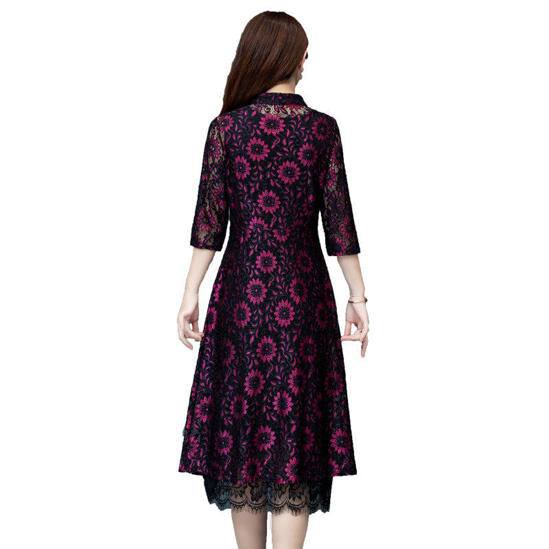 Womens Lightweight Outerwear Printed Shawl Jacket - Trendy Denim