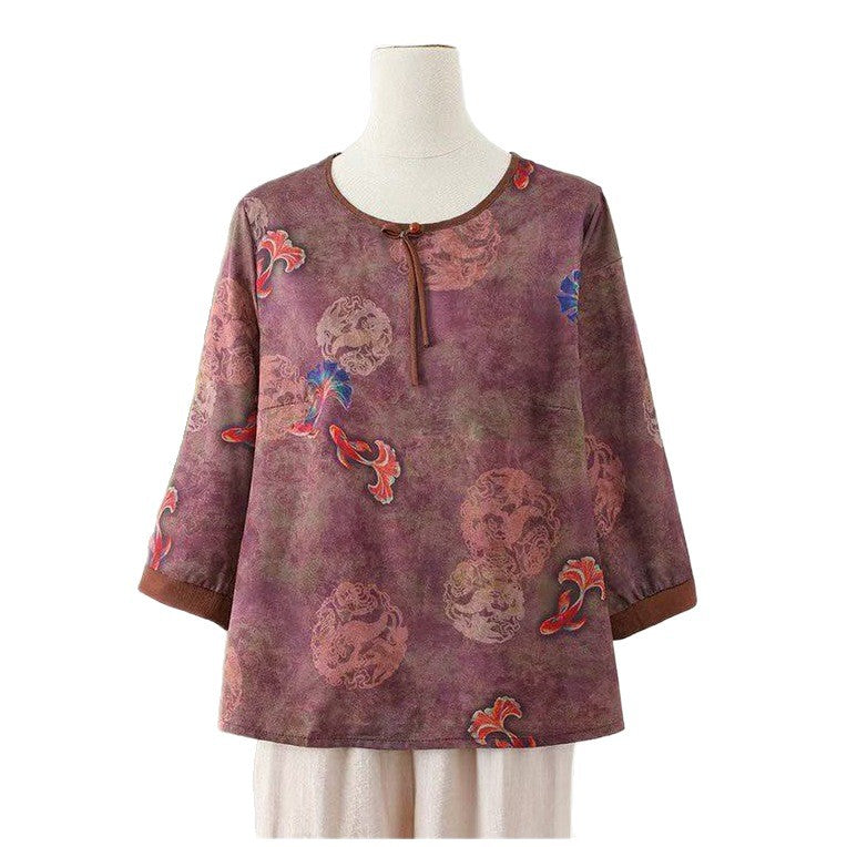 Womens Fashionable Versatile Petite Blouse for Every Occasion