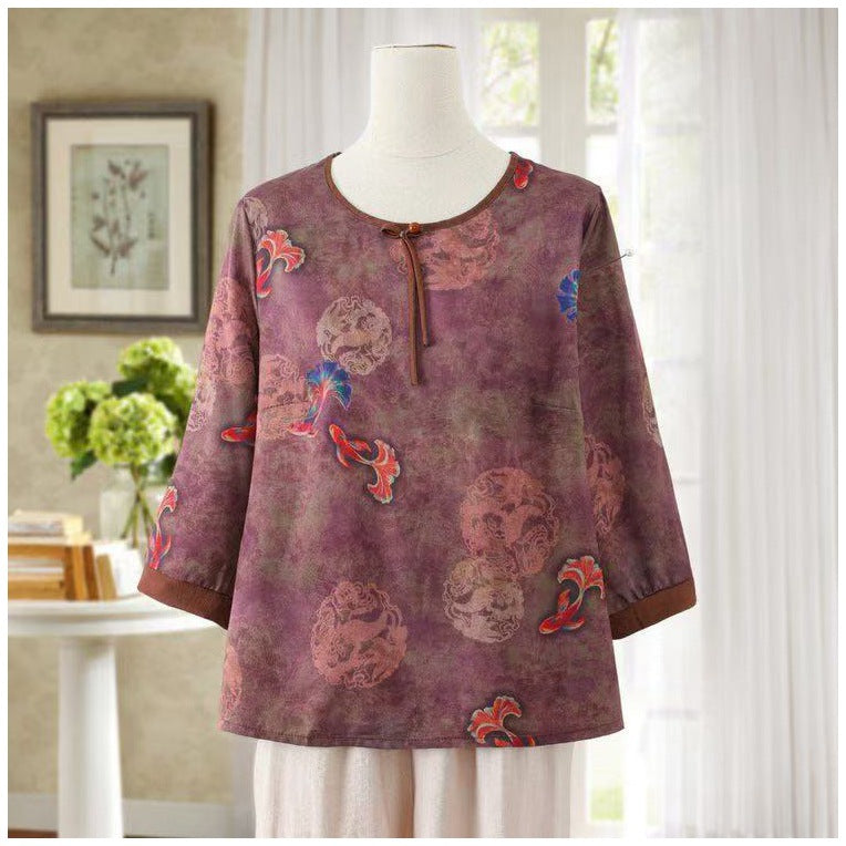 Womens Fashionable Versatile Petite Blouse for Every Occasion