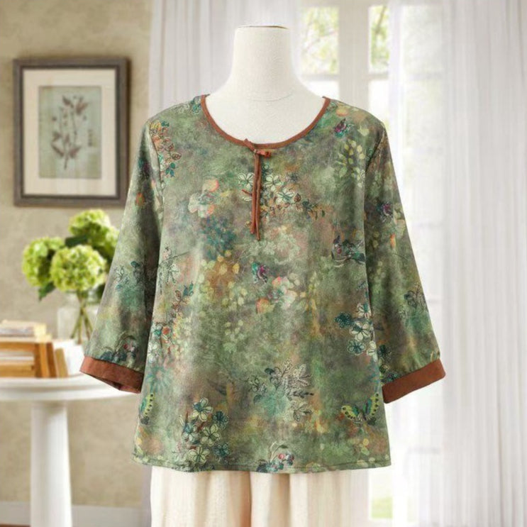 Womens Fashionable Versatile Petite Blouse for Every Occasion