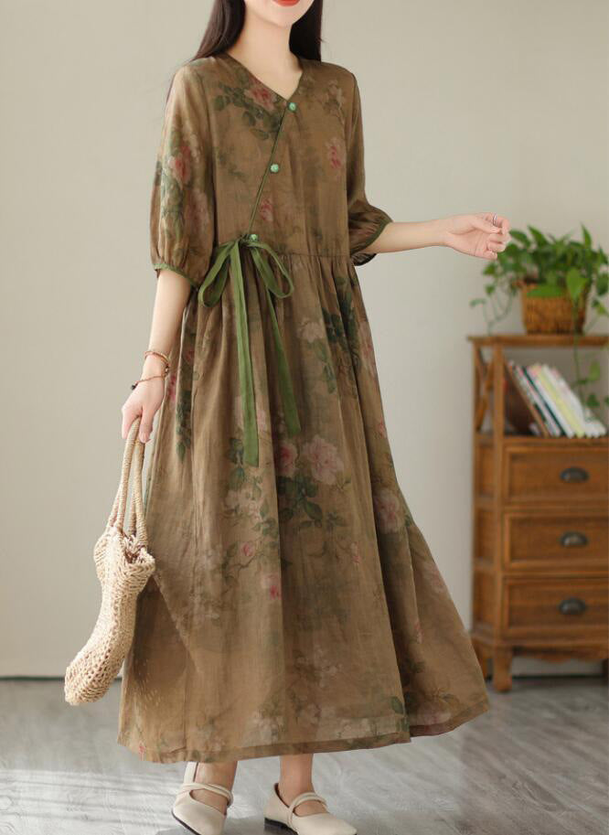 Lady's Patchwork Casual Versatile Dress for Every Occasion