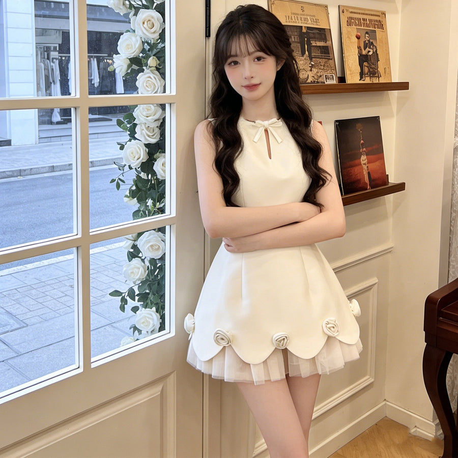 Elegant Sleeveless Dress for the Modern Heiress