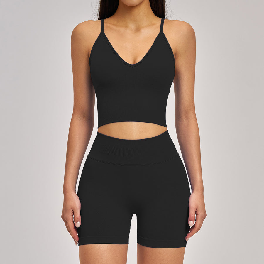 Womens High-Elastic Running Sports Set for Ultimate Comfort