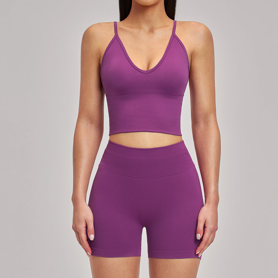 Womens High-Elastic Running Sports Set for Ultimate Comfort