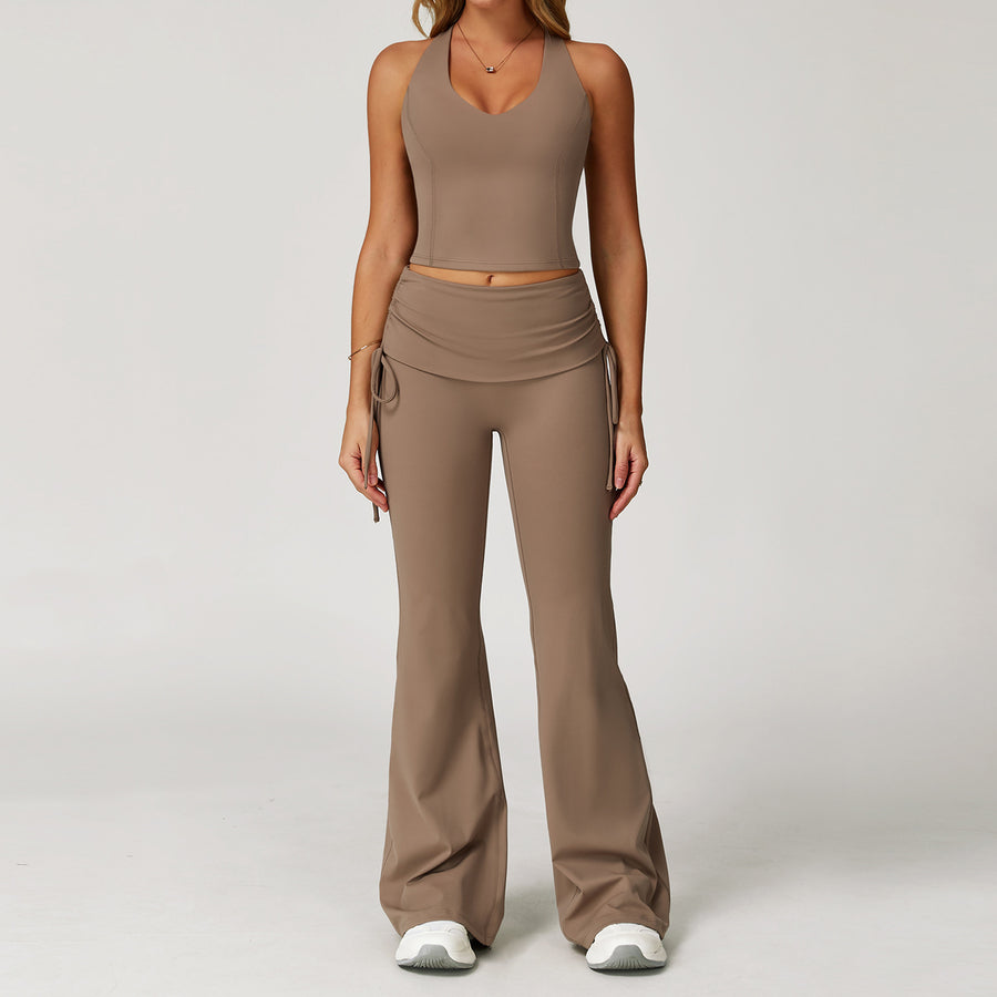 Womens Yoga Fitness Apparel Sports Set for Ultimate Comfort